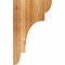 Ekena Millwork New Brighton Rough Sawn Corbel, Western Red Cedar, 4"W x 12"D x 20"H COR04X12X20NEB00RWR - alternate 3